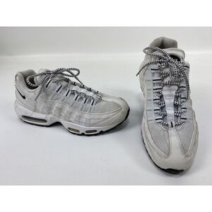 Nike Air Max 95 Mens Size 8.5 White Black Running Shoes 609048 109
